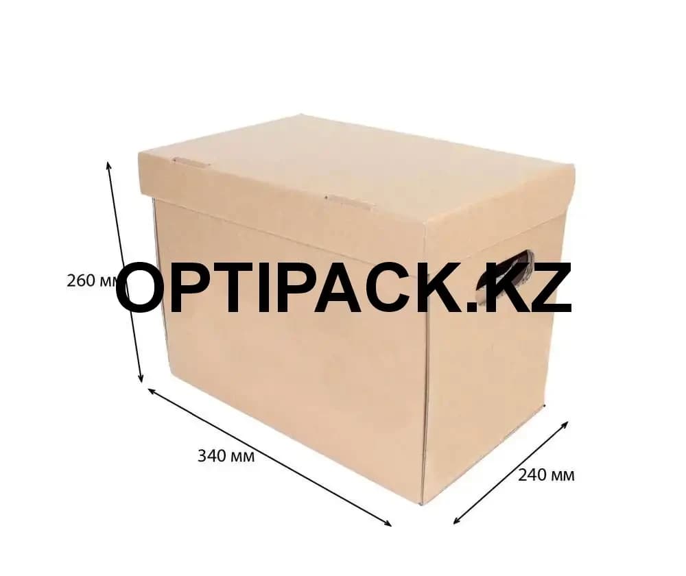 Архивная коробка 34х24х26 см