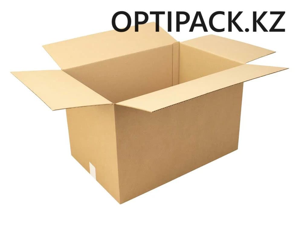 Коробка картонная четырехклапанная 40x30x20