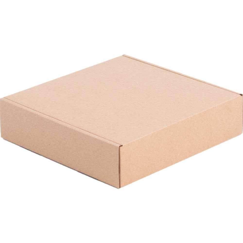 Коробка картонная самосборная с ушками 15x15x5 см — фото 4