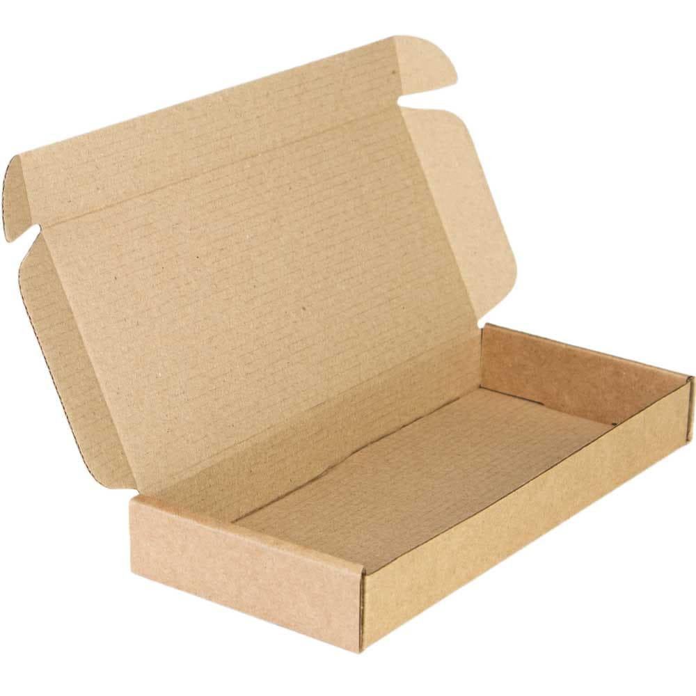 Коробка картонная самосборная с ушками 20x9x3 см — фото 2